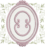 Classic Embroidery Motif - 03 by Sue Box