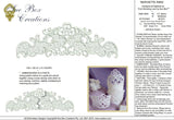 Lace Serviette Ring - FSL Embroidery Motif - 09 by Sue Box