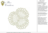 Lace Small Doily Embroidery Motif - 16 by Sue Box