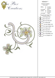 Azalea Flower 1 Embroidery Motif - 24 by Sue Box