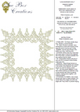 Lace - Lacy Border Doily Embroidery Motif by Sue Box