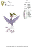 Bird Embroidery Motif - 27 - Golden Classic - by Sue Box