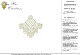 Lace Adah Motif Embroidery Motif - 09 by Sue Box