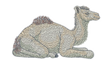Camel Embroidery Motif - 01 - Sue Box Moroccan designs