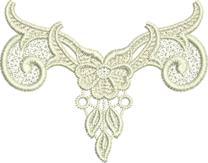 Lace - Tama Embroidery Design by Sue Box