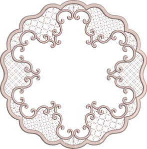 Versatile Doily 2 - Embroidery Motif by Sue Box