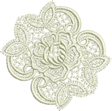 Lace - Abir Motif Embroidery Design - 01 by Sue Box