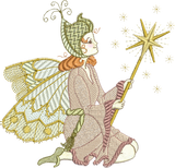 Fairy Fiona Embroidery Motif - 01 by Sue Box