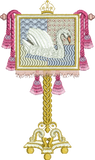 Knights Standard Embroidery Motif - 01 - A Romantic Era - by Sue Box