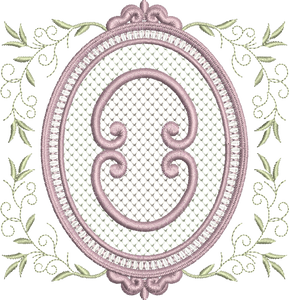 Classic Embroidery Motif - 03 by Sue Box