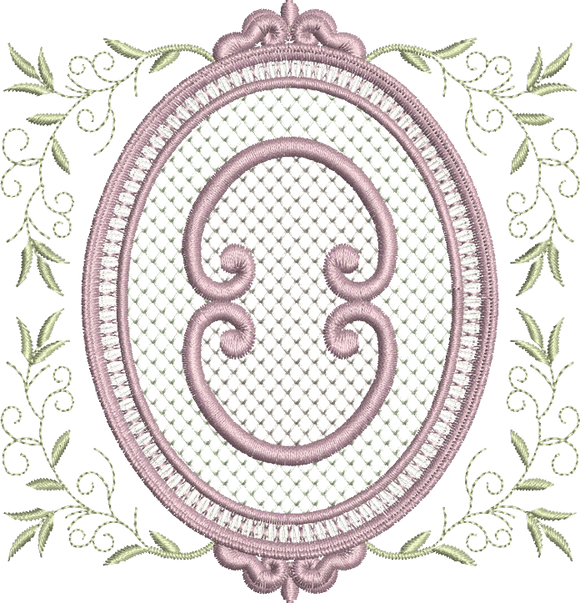 Classic Embroidery Motif - 03 by Sue Box