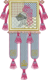 Knights Banner Embroidery Motif - By Sue Box'
