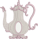 Classic Coffee Pot Embroidery Motif - 04 by Sue Box