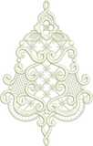 Lacy Bell Embroidery Motif by Sue Box