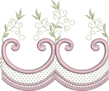 Classic Border Embroidery Motif - 05 by Sue Box