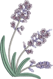 Lavender Corner 1 Embroidery Motif - 06 by Sue Box