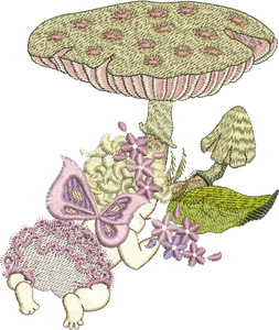 Fairy Emily Embroidery Motif - 07 by Sue Box