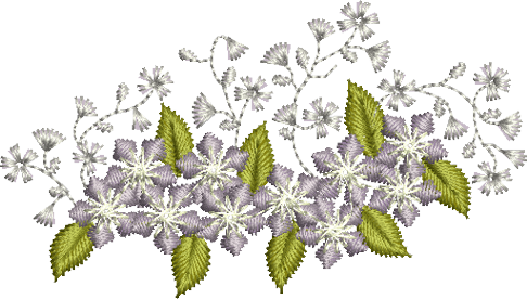 Flower 3 Embroidery Motif - 09 by Sue Box