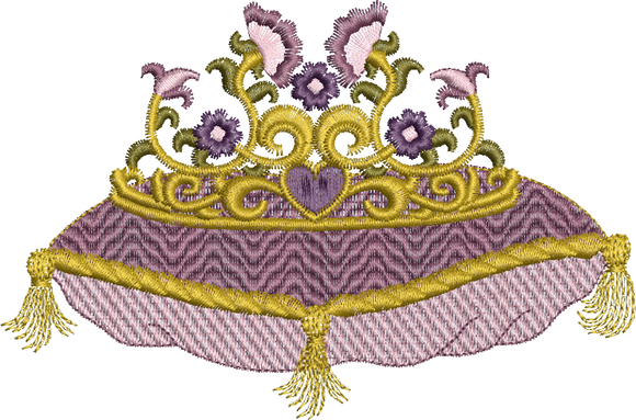 Fairy Titania`s Crown Embroidery Motif - 10 by Sue Box