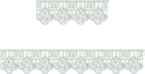Lace Adah Borders Embroidery Motif - 11 by Sue Box