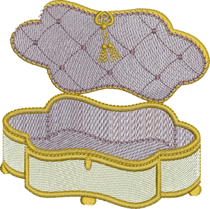Empty Sewing Box Embroidery Motif -12 by Sue Box