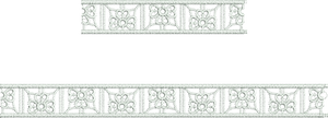 Lace Adah Braids Embroidery Motif - 13 by Sue Box