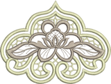 Cutwork Flower 1 Embroidery Motif - 14 by Sue Box