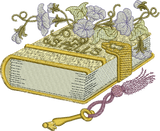 Fairy Spells Book Embroidery Motif - 14 by Sue Box