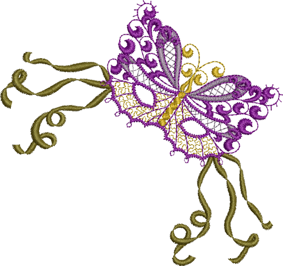 Teddy Bear party Mask Embroidery Motif - 17 by Sue Box