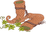 Fairy Boots Embroidery Motif - 18 by Sue Box