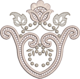 Cutwork Embroidery Motif - 19  by Sue Box