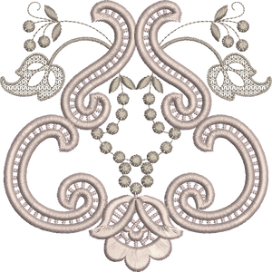 Cutwork Design Embroidery Motif - 20 by Sue Box