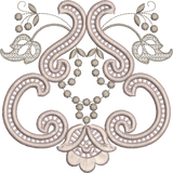 Cutwork Design Embroidery Motif - 20 by Sue Box