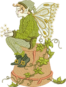 Fairy Flynn Embroidery Motif - 20 by Sue Box