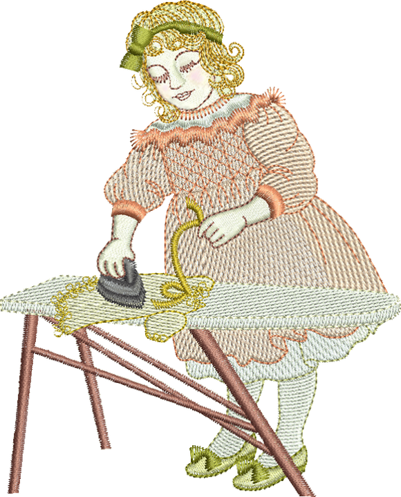 Dressmaker Ella Embroidery Motif - 22 by Sue Box