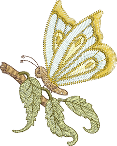 Fairy Butterfly Embroidery Motif - 23 by Sue Box