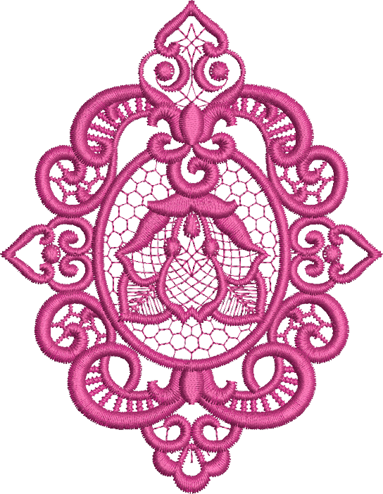 Venus Motif Embroidery Design - 25 -  A Romantic Era - by Sue Box
