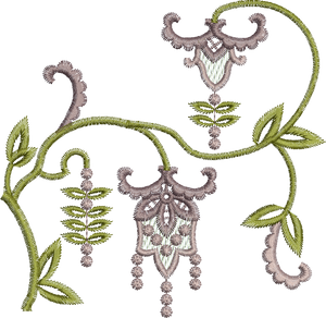Tree Bough 2 Embroidery Motif - 26 by Sue Box