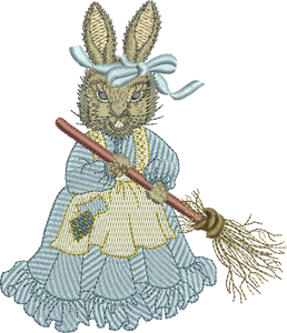 Rabbit - Rosie Embroidery Motif - 26 by Sue Box