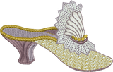 Slipper Embroidery Motif - 26 by Sue Box
