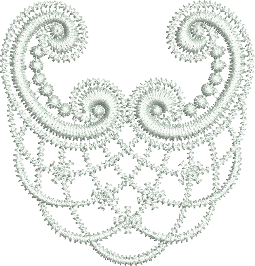 Lace -Tamah Embroidery Motif - 26 by Sue Box