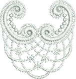 Lace -Tamah Embroidery Motif - 26 by Sue Box
