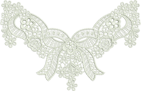 Lace Adah Embroidery Motif - 28 by Sue Box