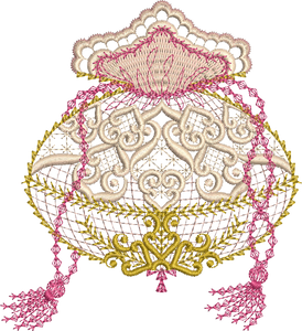 Ladies Elegant Evening Bag Embroidery Motif - 28 - by Sue Box