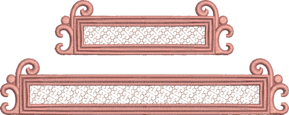 Ornate Embroidery Borders 2 Design Set - 28 by Sue Box