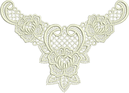 Lace - Abir Embroidery Motif - 29 by Sue Box