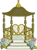 Gazebo Embroidery Motif - 31 by Sue Box