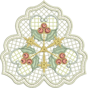 Christmas Design Embroidery Motif - 32 by Sue Box