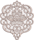 Fleur Motif - Flower Embroidery Design - 36 by Sue Box