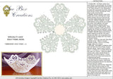 Lace - Large Lace Doily FSL Embroidery Motif - 02 by Sue Box